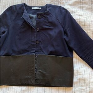 Rodebjer Canvas/Leather Jacket